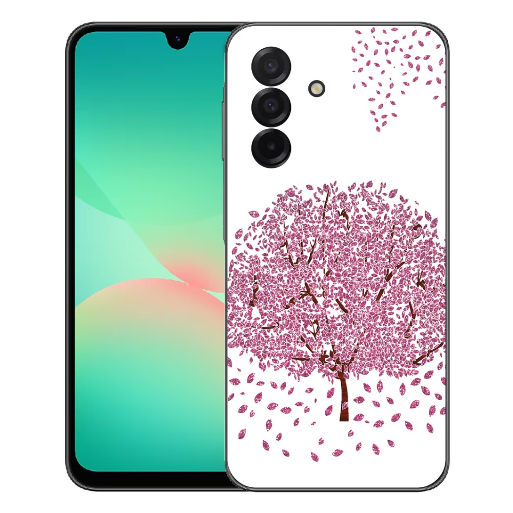 Zselés borítás mmCase Samsung Galaxy A27 5G - rajzfilmfa levelekkel