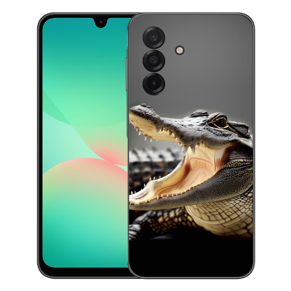 mmCase gél tok a Samsung Galaxy A27 5G-hez – krokodilbőr mintás