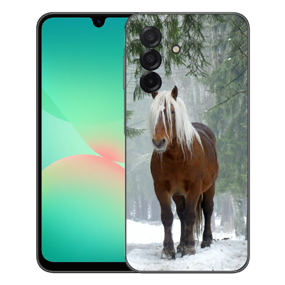 Zselés borítás mmCase Samsung Galaxy A27 5G - ló az erdőben