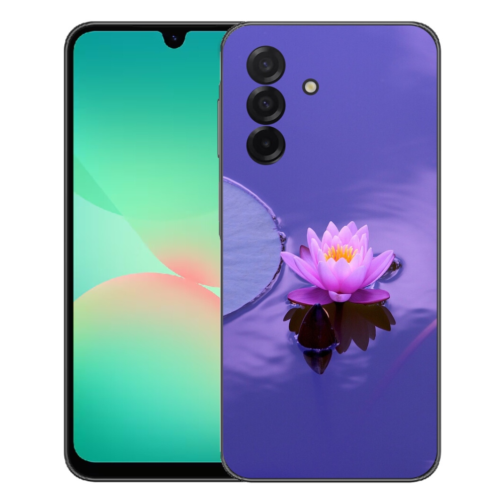 Gél borítás mmCase Samsung Galaxy A27 5G - virág a felületen
