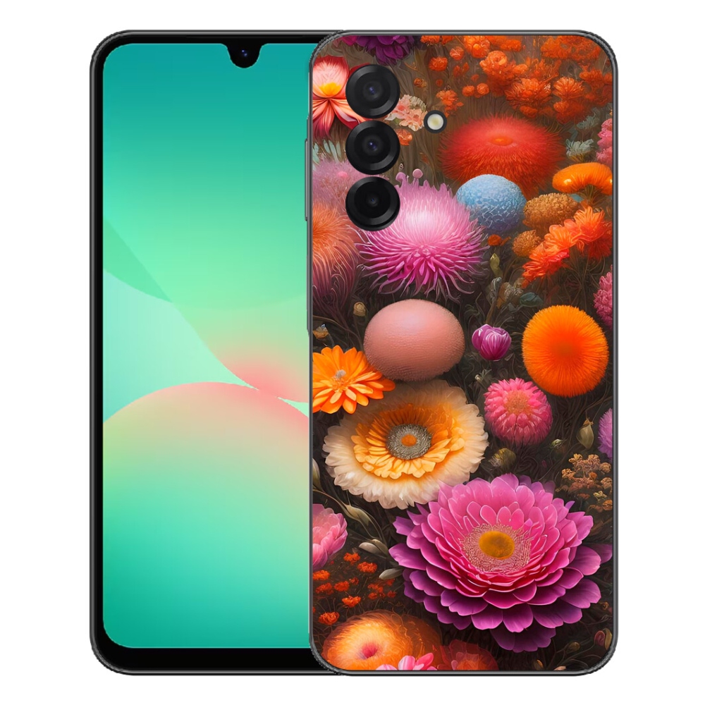 mmCase gél tok a Samsung Galaxy A27 5G-hez – virágkompozíció