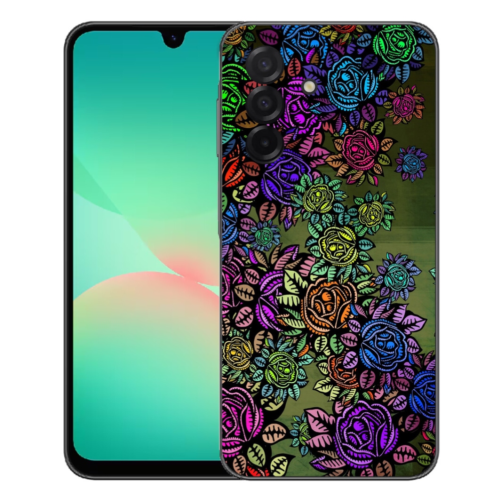 mmCase gél tok a Samsung Galaxy A27 5G-hez – virágok 6