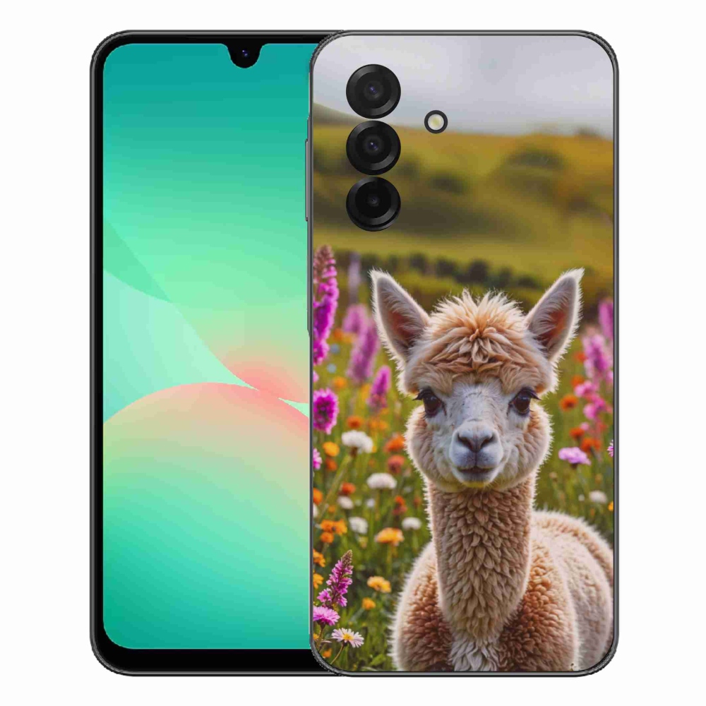 mmCase gél tok a Samsung Galaxy A27 5G-hez – láma a réten