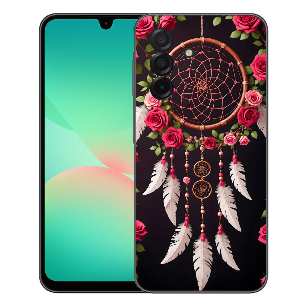 mmCase gél tok a Samsung Galaxy A27 5G-hez – álomfogó rózsákkal