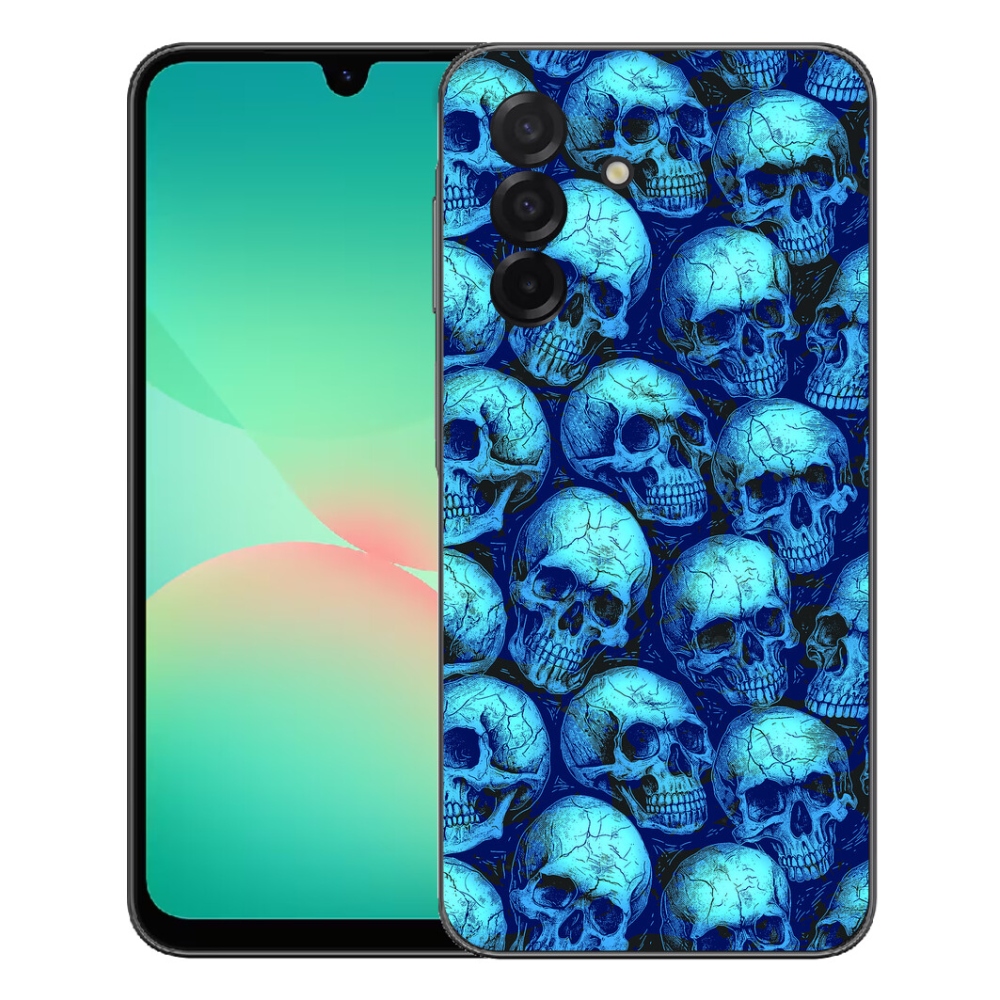 mmCase gél tok a Samsung Galaxy A27 5G-hez – koponyák