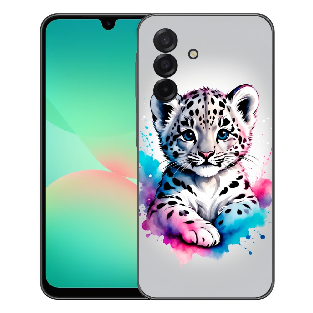 mmCase gél tok a Samsung Galaxy A27 5G-hez – leopárdkölyök