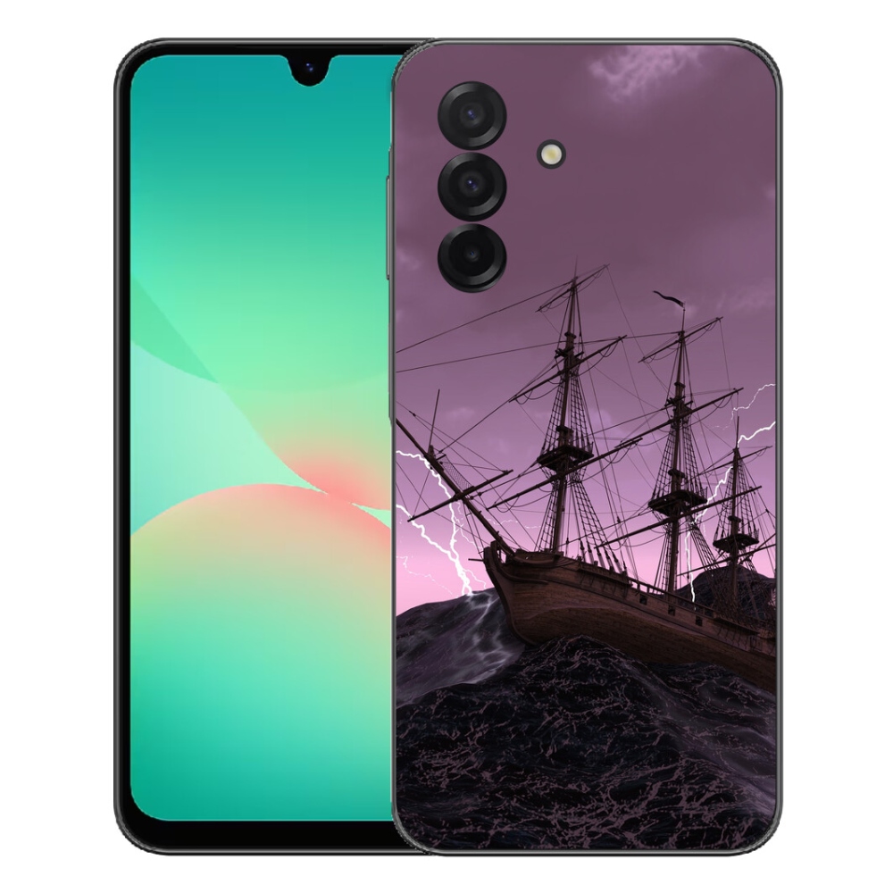 Zselés borítás mmCase Samsung Galaxy A27 5G - hajó a viharban