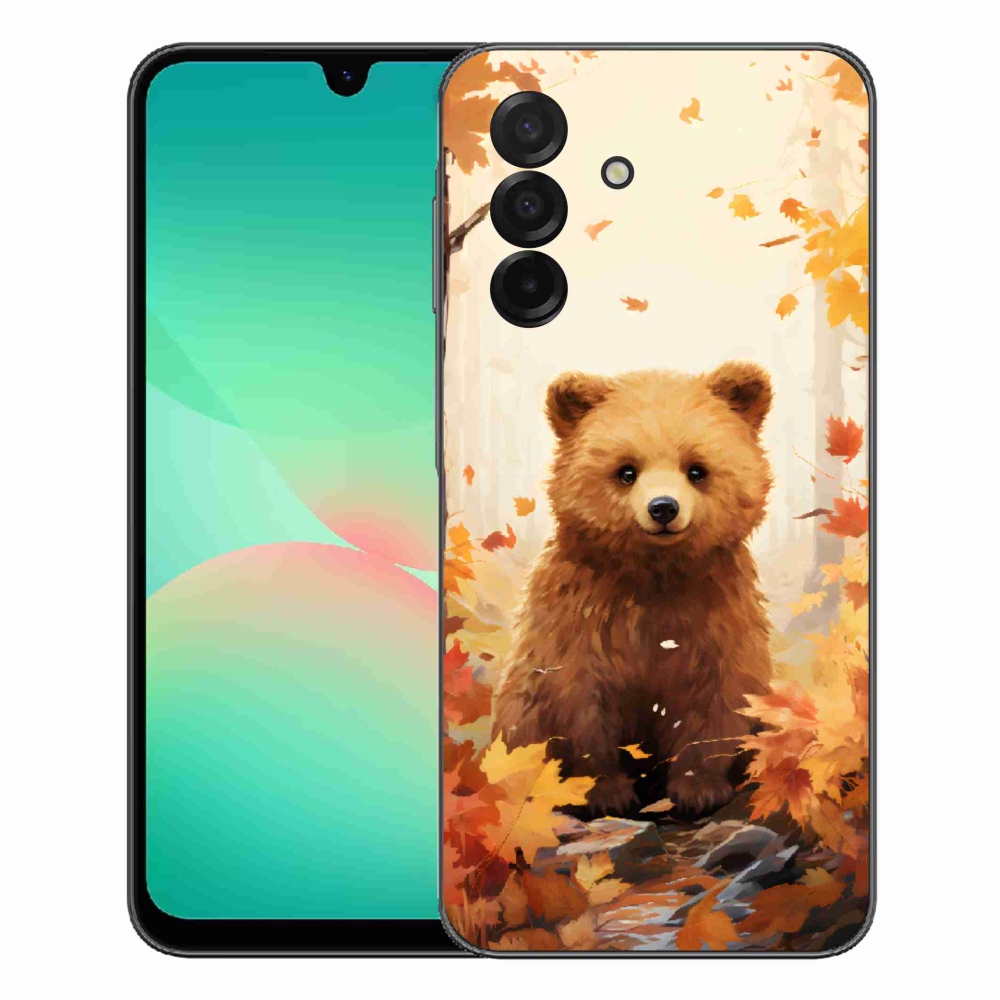 mmCase gél tok a Samsung Galaxy A27 5G-hez – medve az erdőben