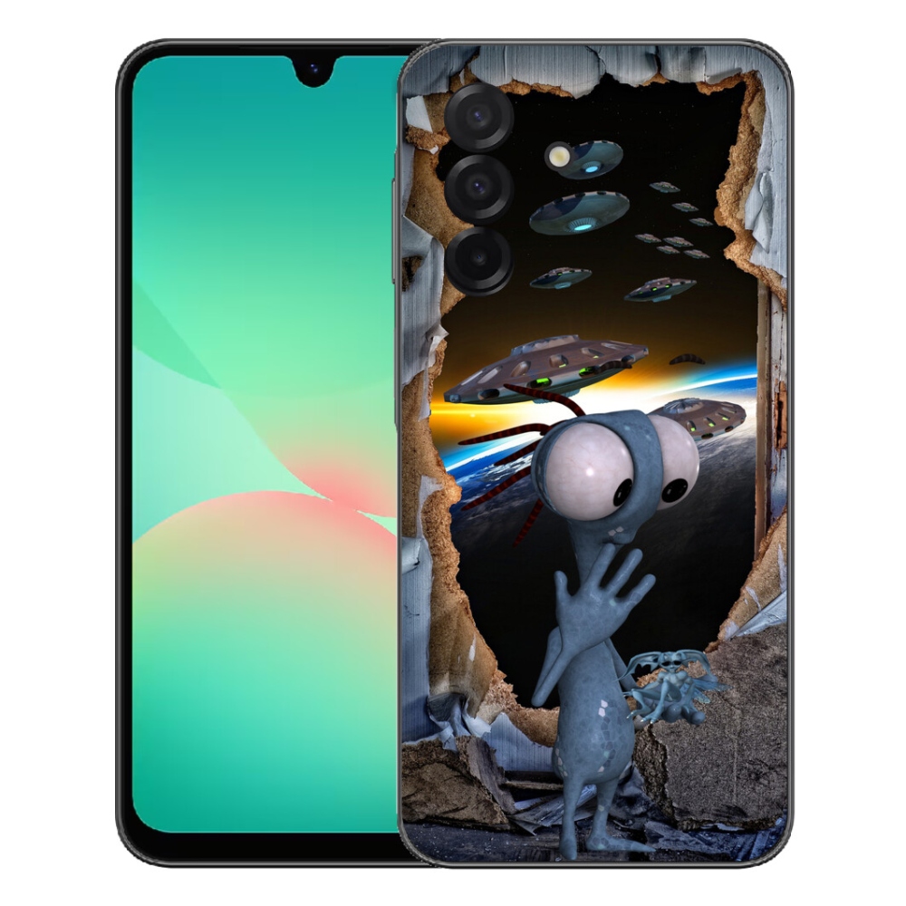 mmCase gél tok a Samsung Galaxy A27 5G-hez – űrlény