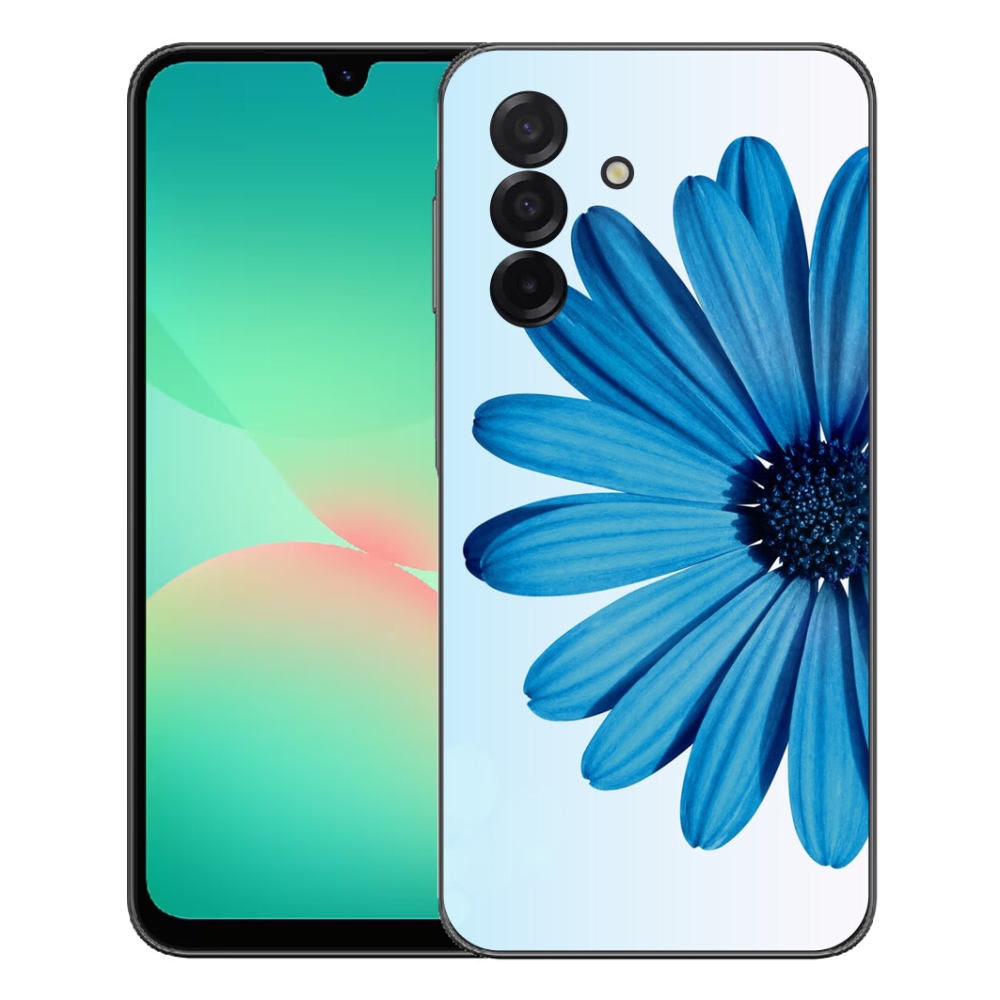 Gél védőhuzat mmCase Samsung Galaxy A27 5G - kék margaréta