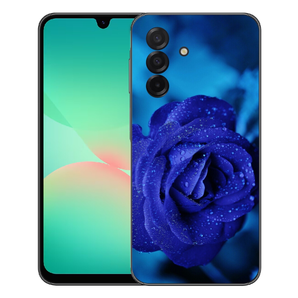 Zselés borítás mmCase Samsung Galaxy A27 5G - kék rózsa