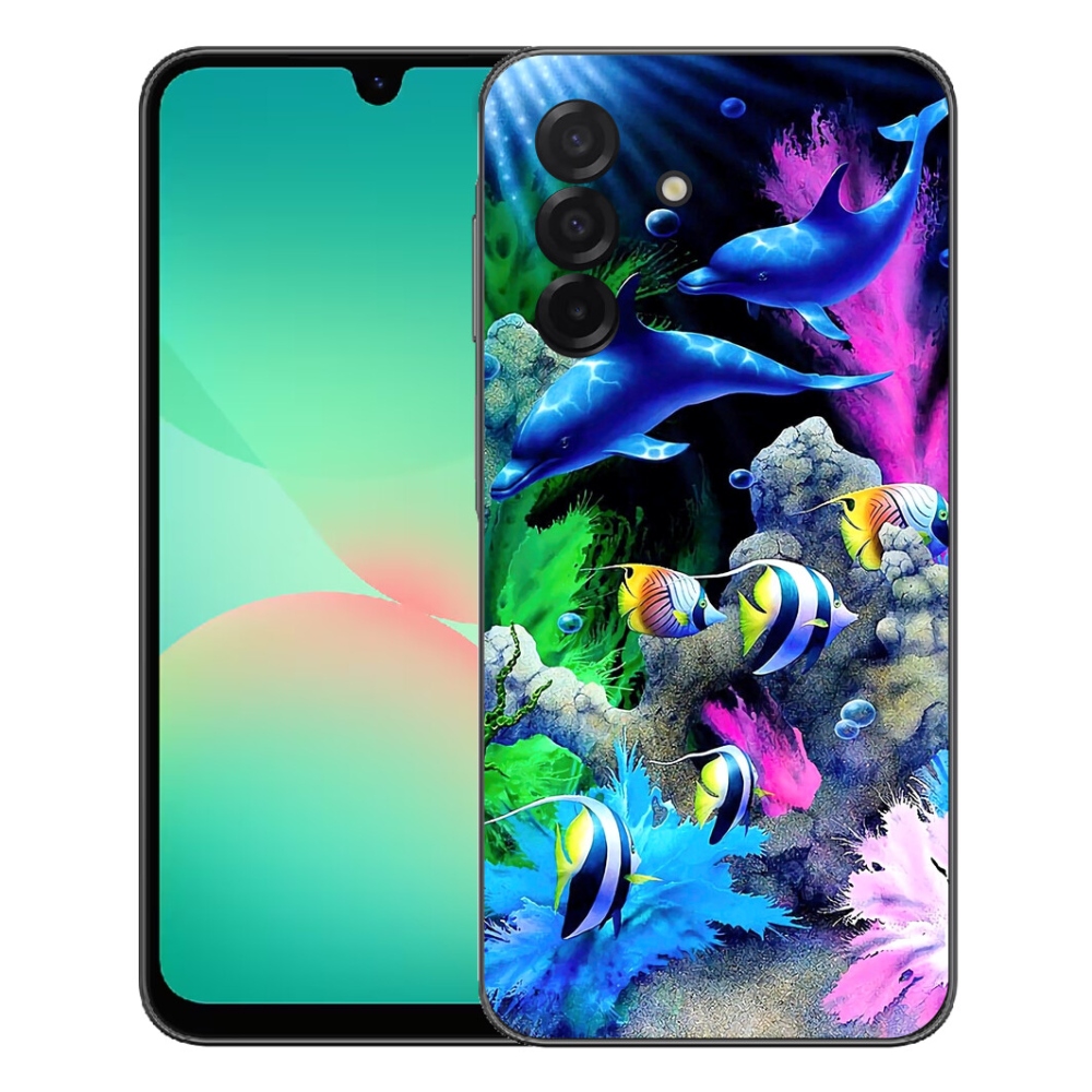 Gél borítás mmCase Samsung Galaxy A27 5G - Sea World - Tengeri világ