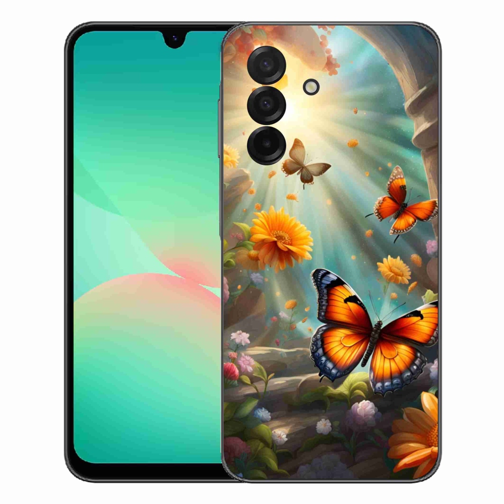 mmCase gélhuzat a Samsung Galaxy A27 5G-hez – Pillangókert 2
