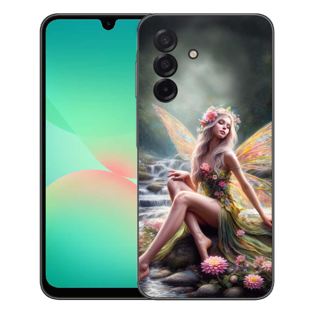 mmCase gél tok a Samsung Galaxy A27 5G-hez – Pillangós nő 1