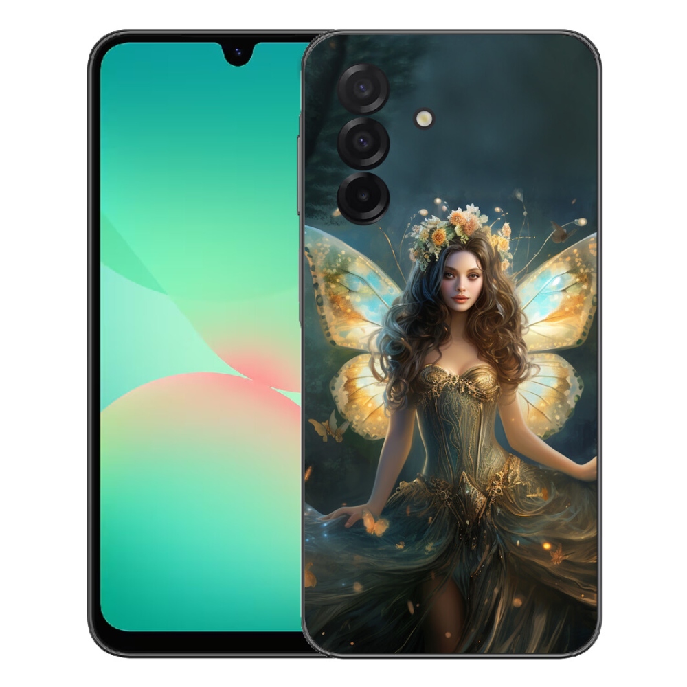 mmCase gél tok a Samsung Galaxy A27 5G-hez – Pillangós nő