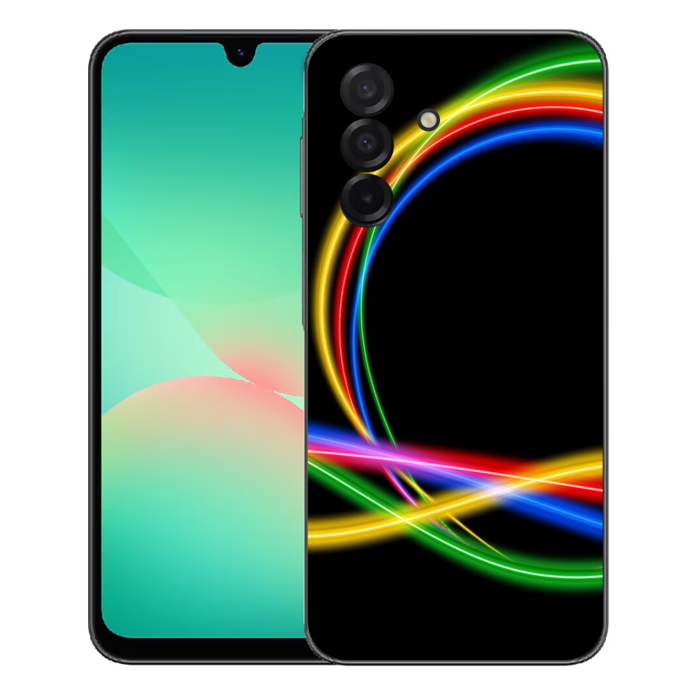 Zselés borítás mmCase Samsung Galaxy A27 5G - neon körökhöz