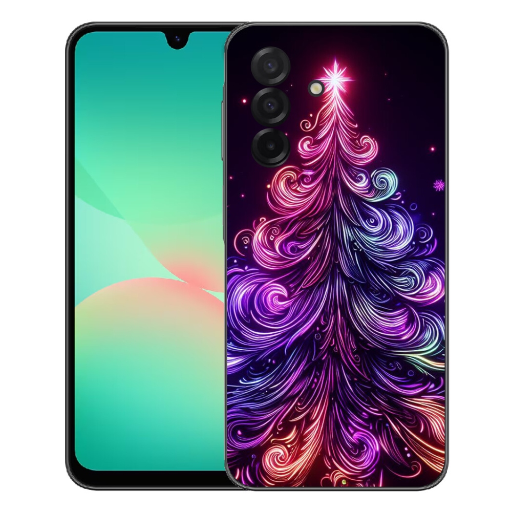 mmCase gél tok a Samsung Galaxy A27 5G-hez – neon karácsonyfa 1