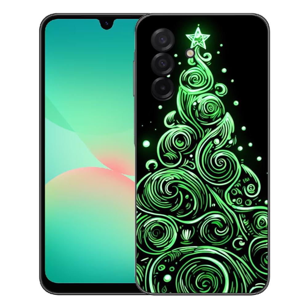 mmCase gél tok a Samsung Galaxy A27 5G-hez – neon karácsonyfa 3