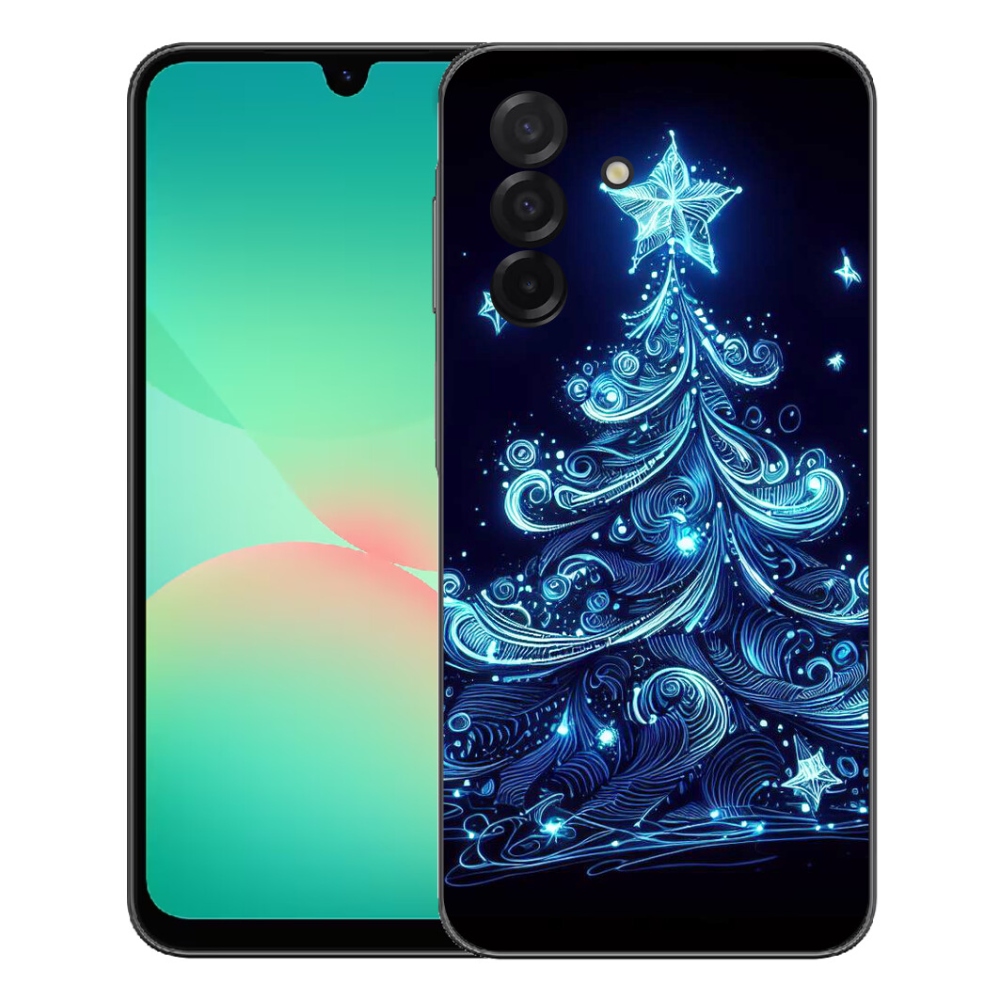 mmCase gél tok a Samsung Galaxy A27 5G-hez – neon karácsonyfa 4
