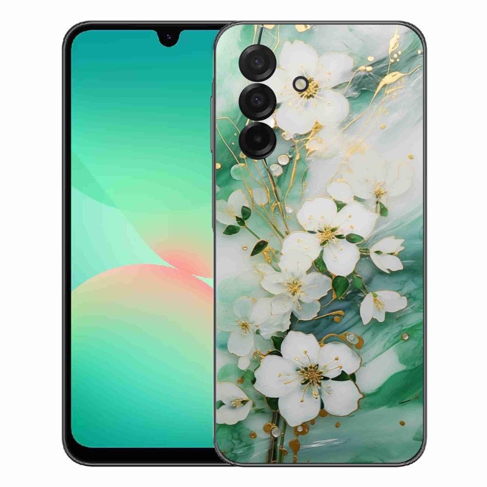 mmCase gél tok a Samsung Galaxy A27 5G-hez – finom virágok