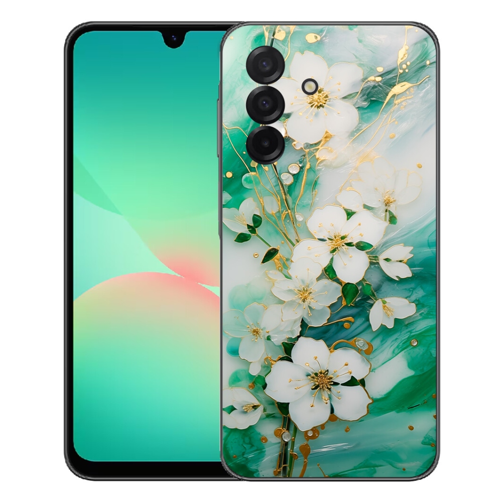 mmCase gél tok a Samsung Galaxy A27 5G-hez – finom virágok
