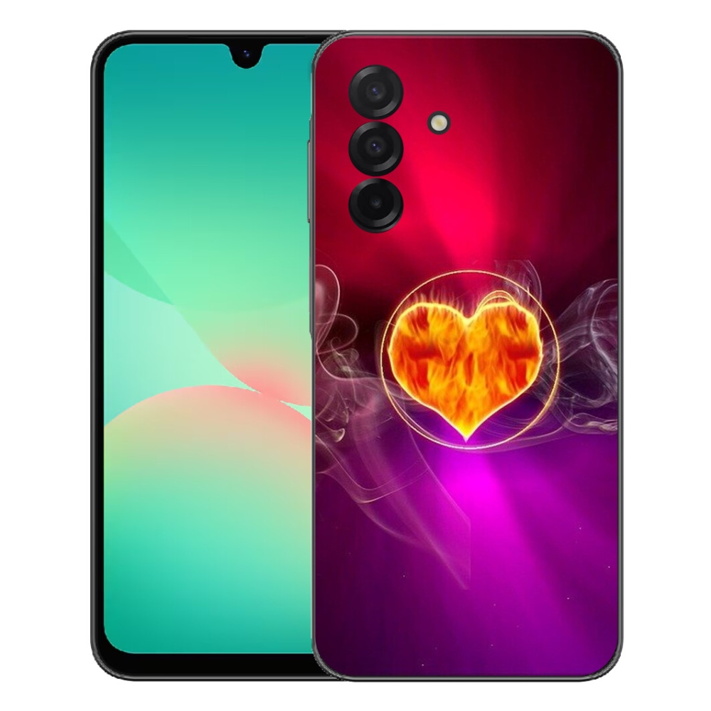 Gél borítás mmCase Samsung Galaxy A27 5G - tüzes szív