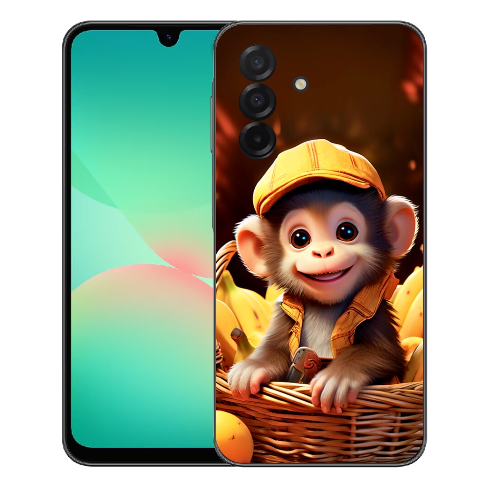 mmCase gél tok a Samsung Galaxy A27 5G-hez – majom a kosárban