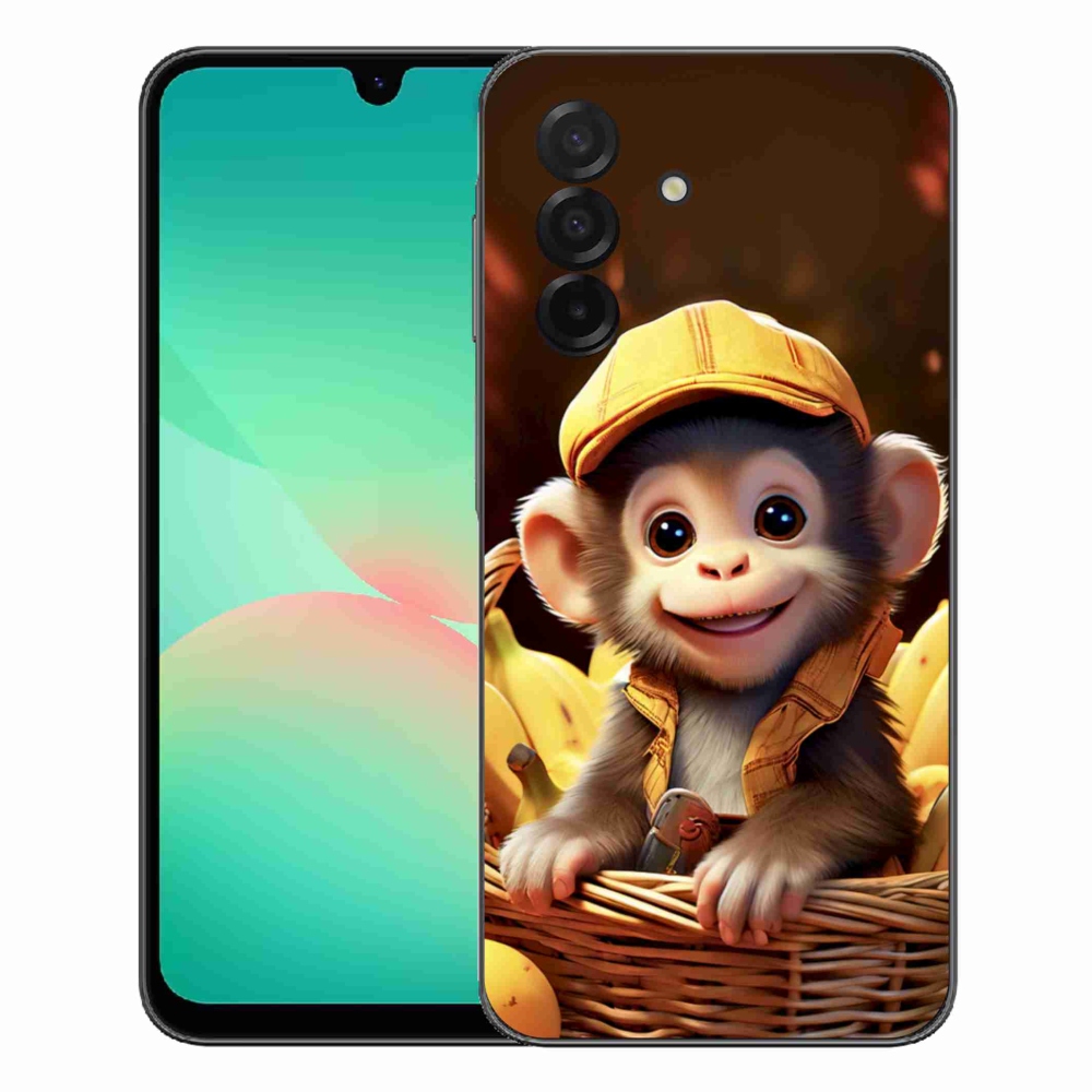 mmCase gél tok a Samsung Galaxy A27 5G-hez – majom a kosárban