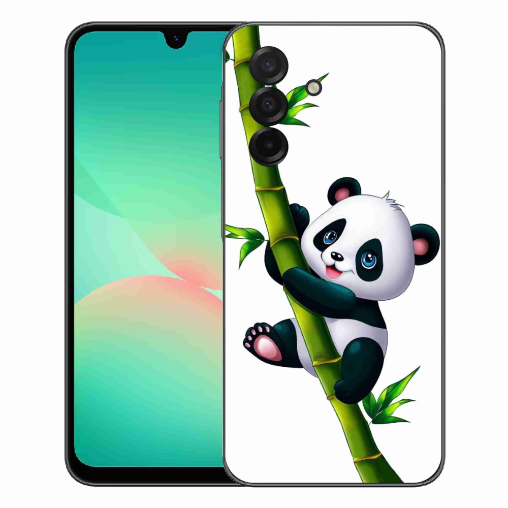 mmCase gélhuzat a Samsung Galaxy A27 5G-hez – panda bambuszágon