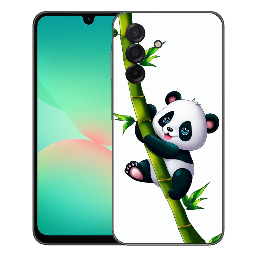 mmCase gélhuzat a Samsung Galaxy A27 5G-hez – panda bambuszágon