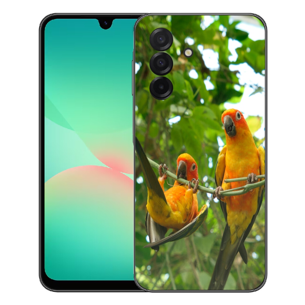 mmCase gél tok a Samsung Galaxy A27 5G-hez – papagájok és aratingák