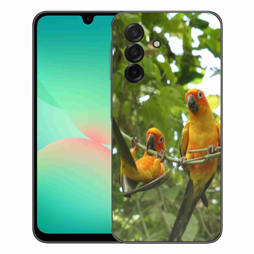 mmCase gél tok a Samsung Galaxy A27 5G-hez – papagájok és aratingák