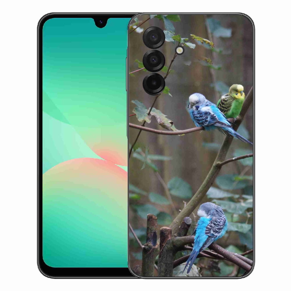 mmCase gél tok a Samsung Galaxy A27 5G-hez – papagájok az ágon