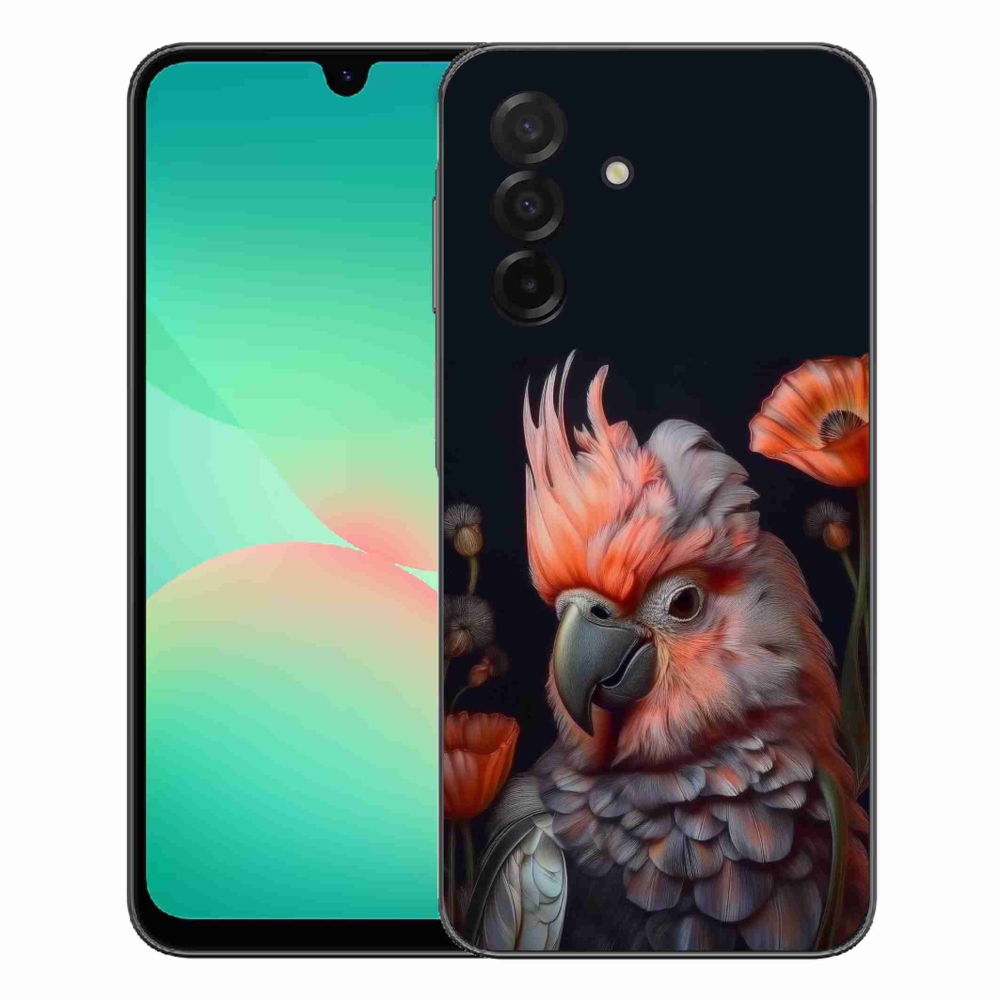mmCase gél tok a Samsung Galaxy A27 5G-hez – színes kakadu papagáj