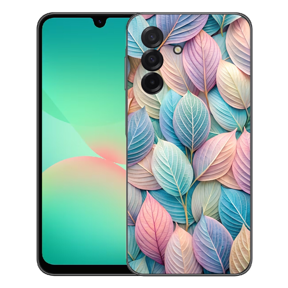 mmCase gél tok a Samsung Galaxy A27 5G-hez – pasztell levelek