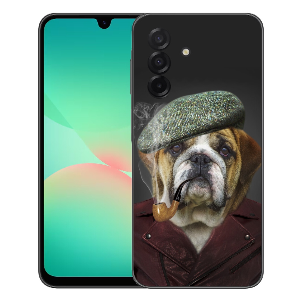mmCase gél tok a Samsung Galaxy A27 5G-hez – pipázó kutya