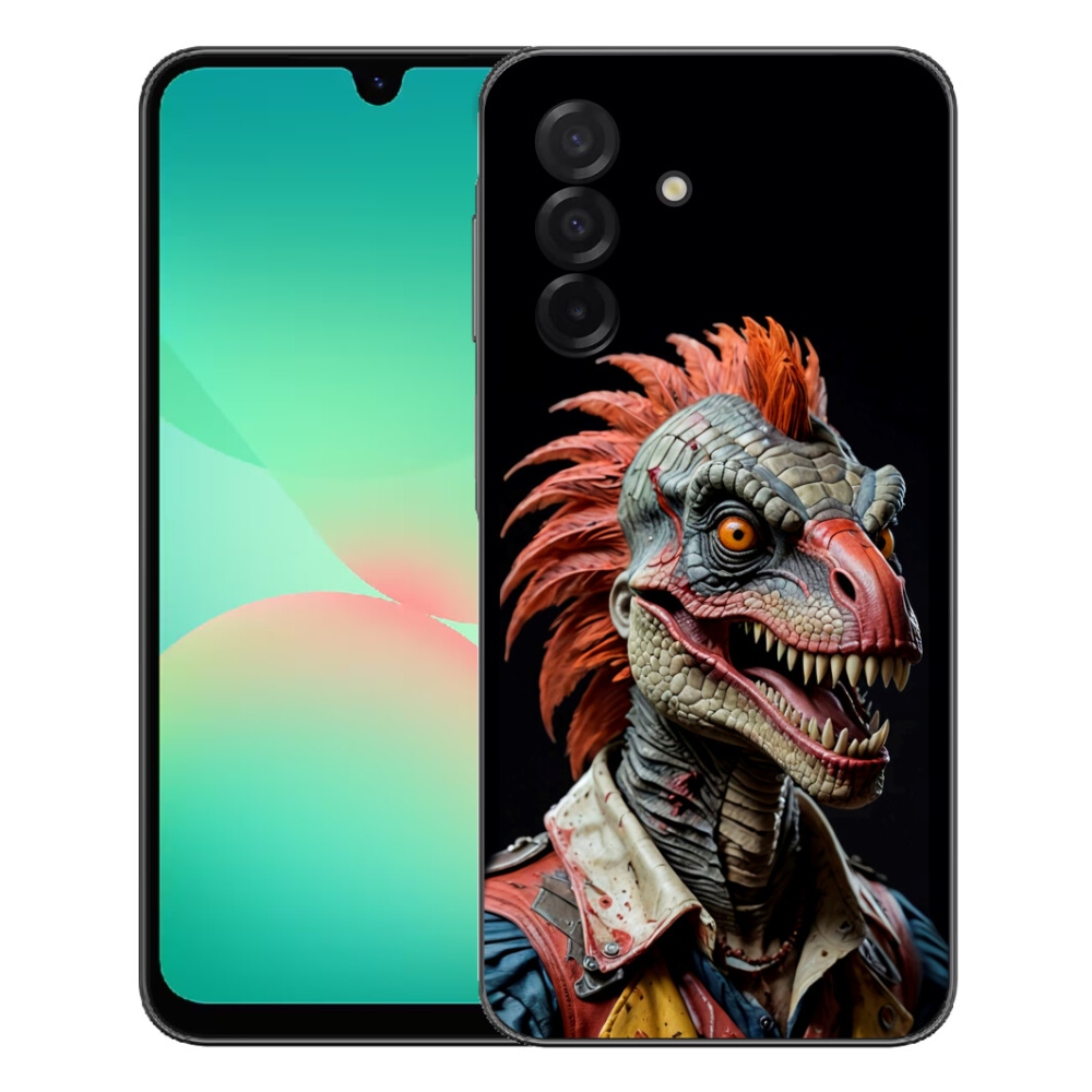 mmCase gél tok a Samsung Galaxy A27 5G-hez – punk dinoszaurusz