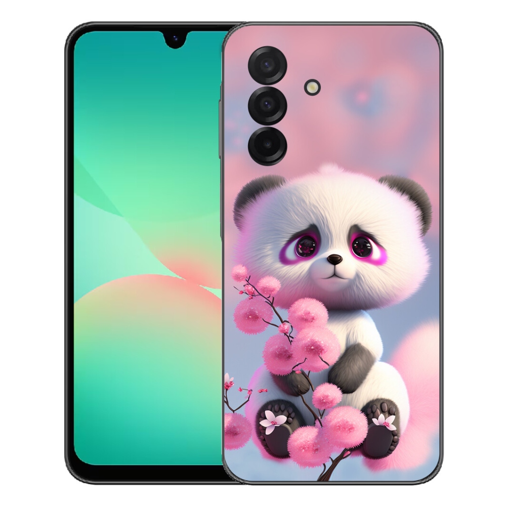 mmCase gél tok a Samsung Galaxy A27 5G-hez – aranyos panda 1