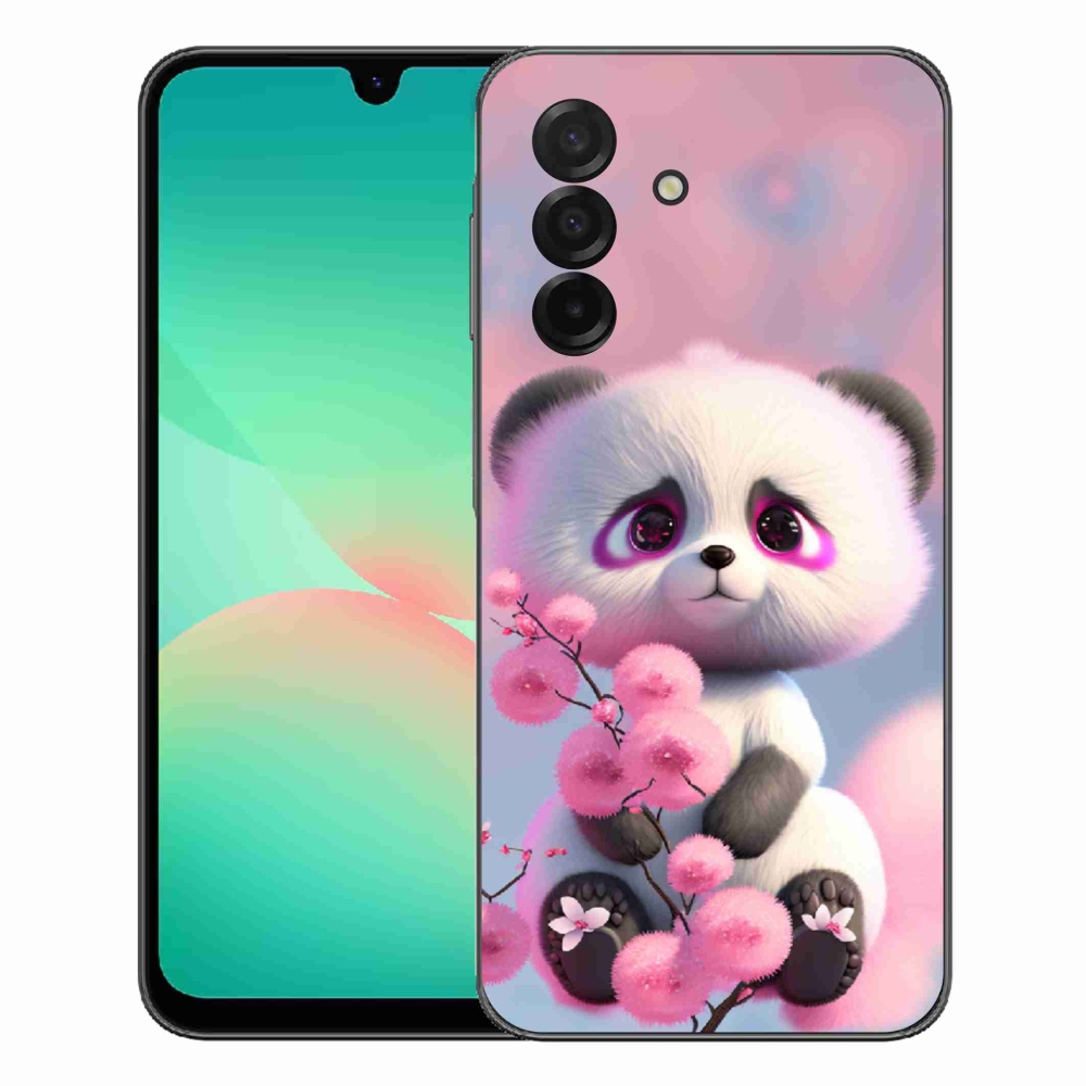 mmCase gél tok a Samsung Galaxy A27 5G-hez – aranyos panda 1