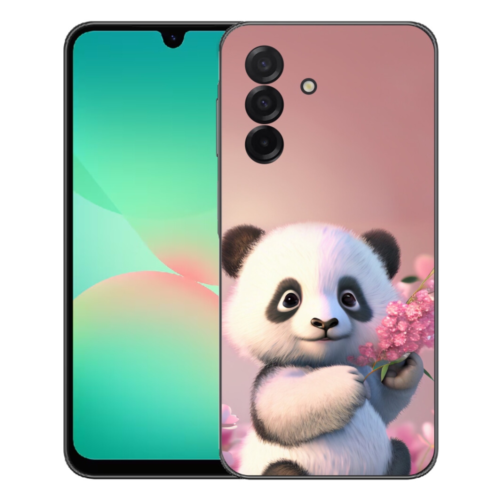 mmCase gél tok a Samsung Galaxy A27 5G-hez – aranyos panda