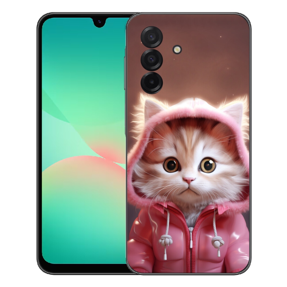 mmCase gél tok a Samsung Galaxy A27 5G-hez – aranyos cica 3