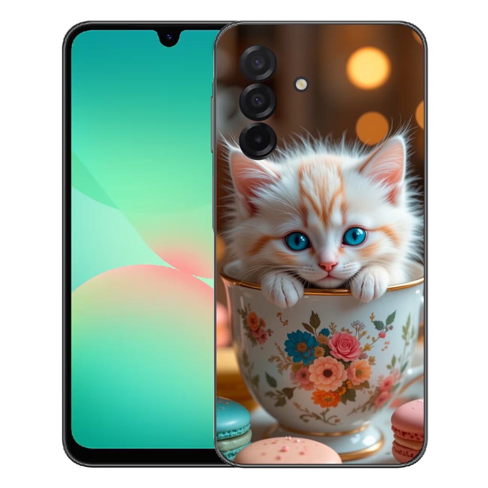 mmCase gél tok a Samsung Galaxy A27 5G-hez – aranyos cica 6