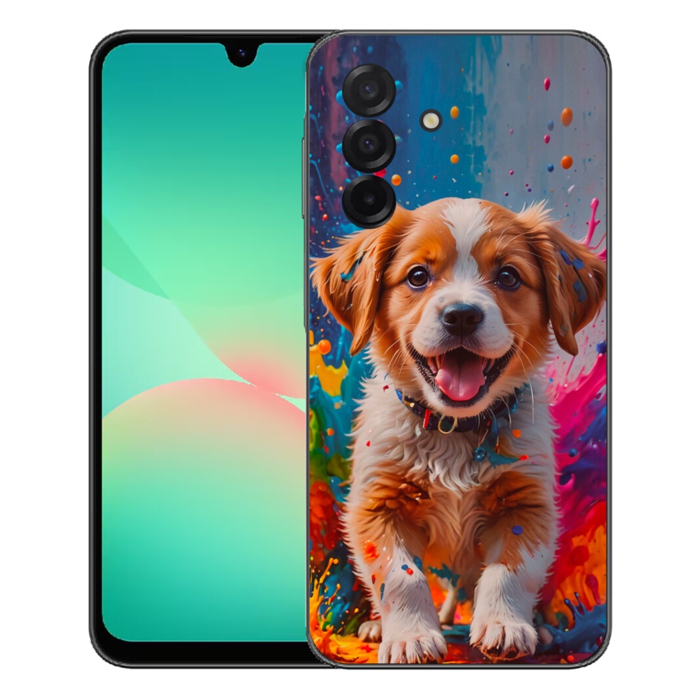 mmCase gél tok a Samsung Galaxy A27 5G-hez – aranyos kiskutya 3