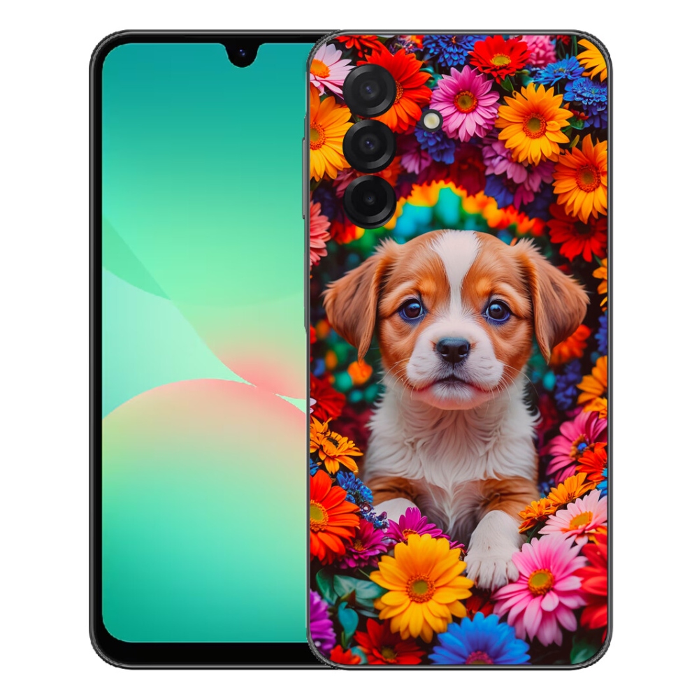 mmCase gél tok a Samsung Galaxy A27 5G-hez – aranyos kiskutya