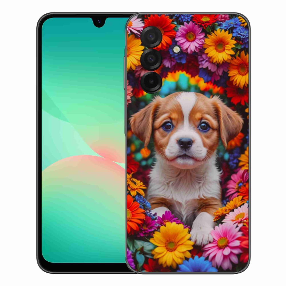 mmCase gél tok a Samsung Galaxy A27 5G-hez – aranyos kiskutya
