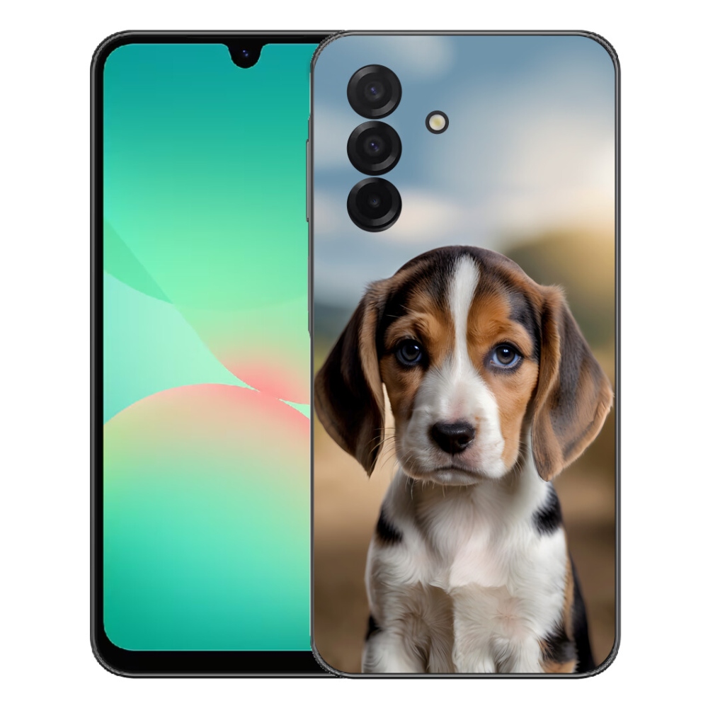 mmCase gél tok a Samsung Galaxy A27 5G-hez – aranyos beagle