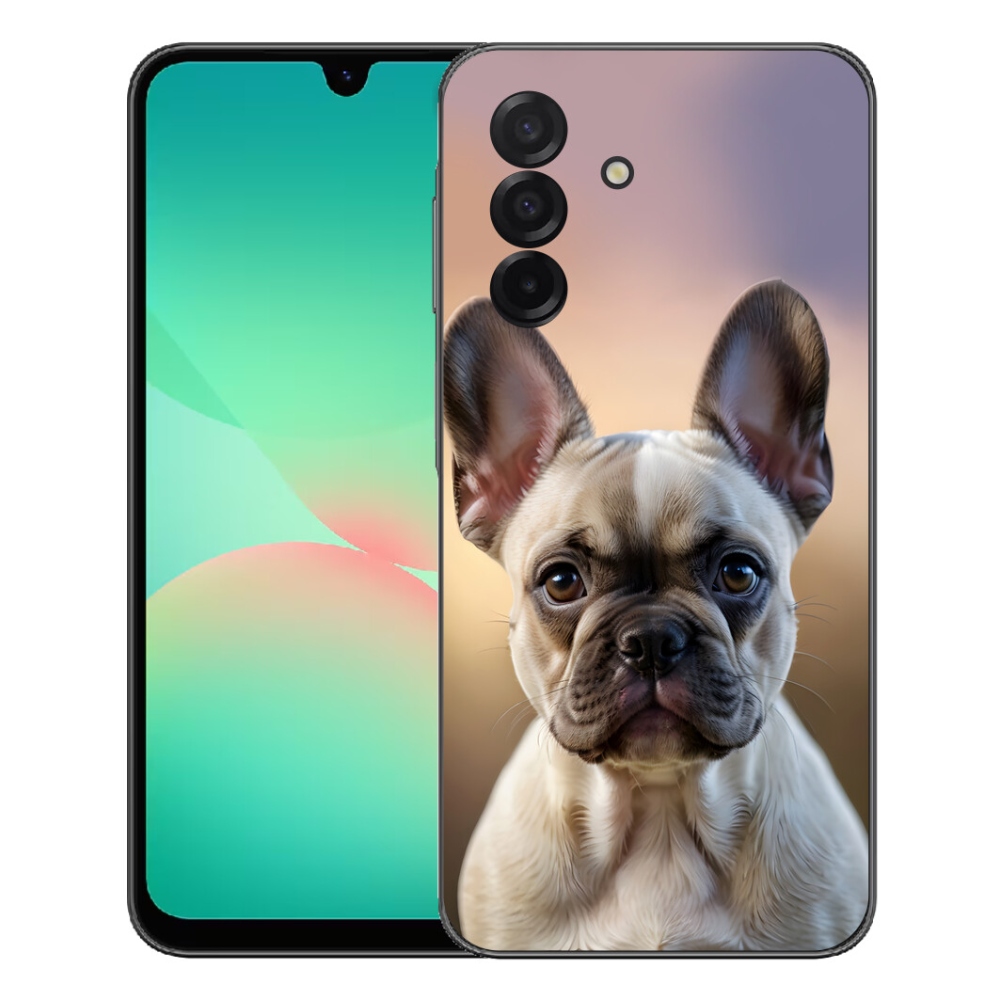 mmCase gél tok a Samsung Galaxy A27 5G-hez – aranyos francia buldog