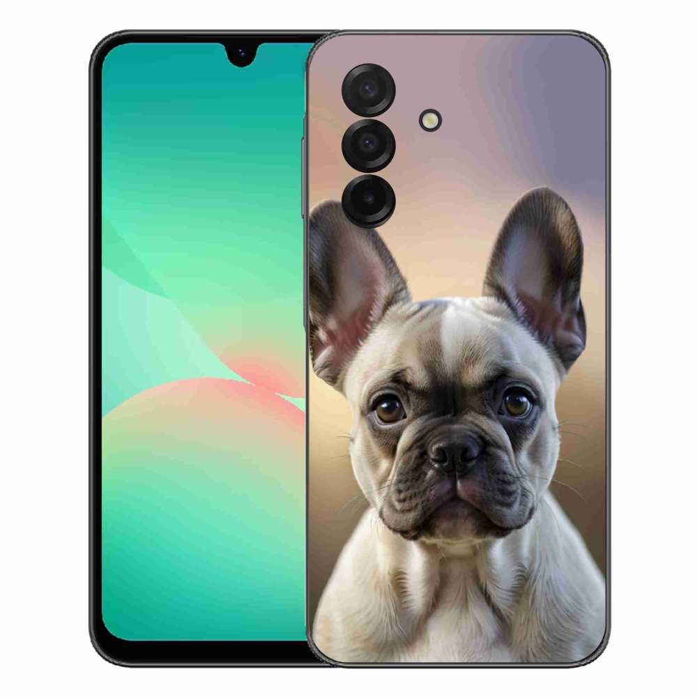 mmCase gél tok a Samsung Galaxy A27 5G-hez – aranyos francia buldog