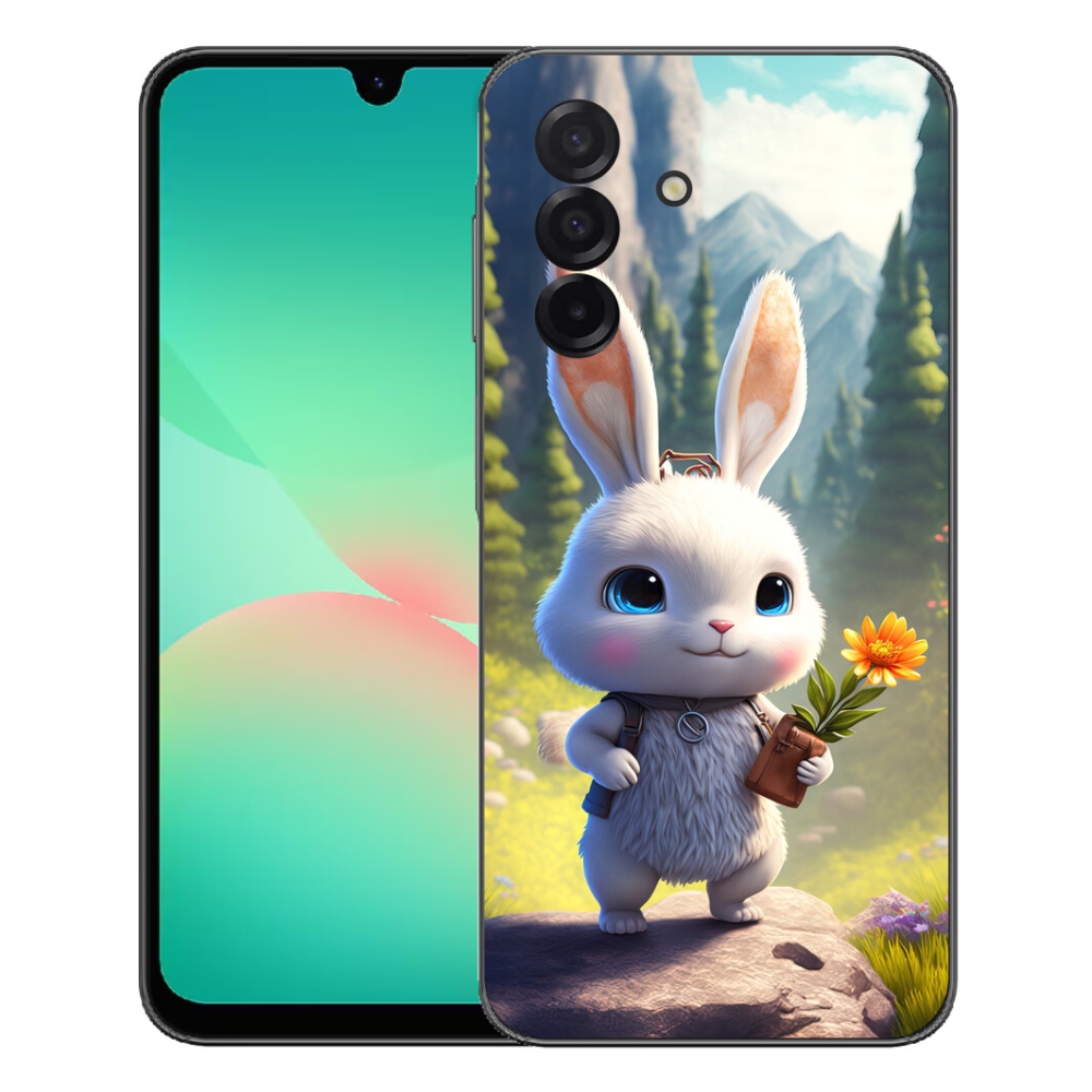 mmCase gél tok a Samsung Galaxy A27 5G-hez – aranyos nyuszi