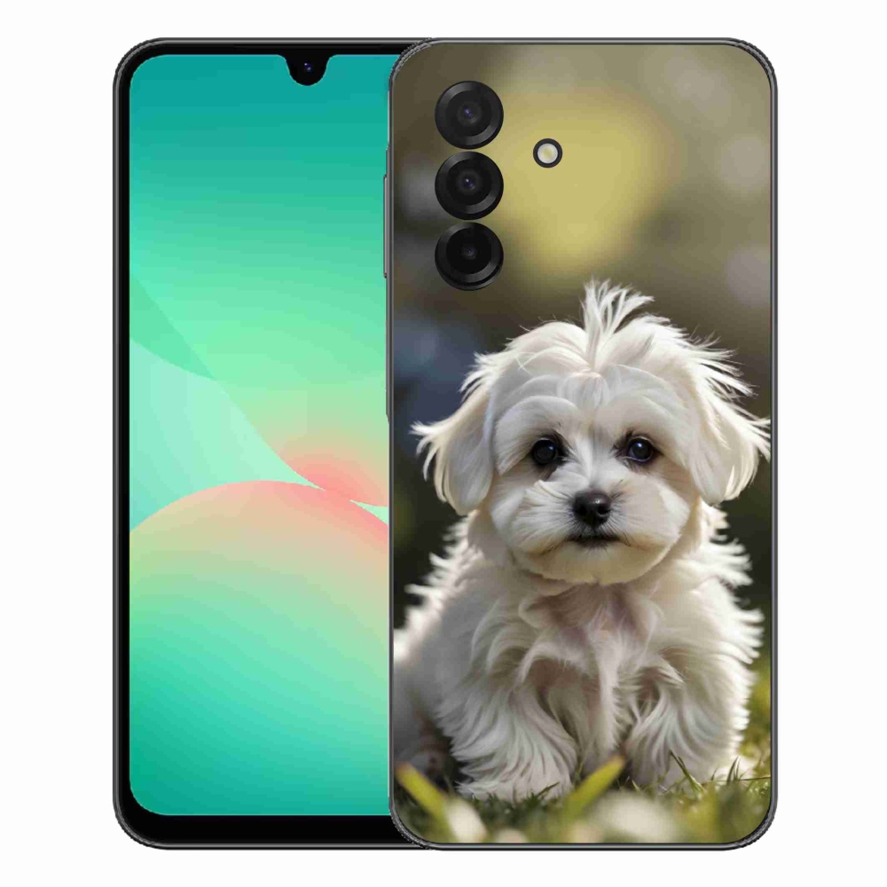 mmCase gél tok a Samsung Galaxy A27 5G-hez – aranyos máltai kutyus